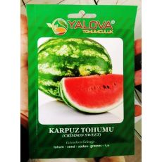 Karpuz Tohumu Crimson Sweet Pakette 10 Gram Sertifikalıdır