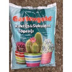 Kaktüs ve Sukulent Torf Toprağı İthal Garten Gold 2.5 Litre